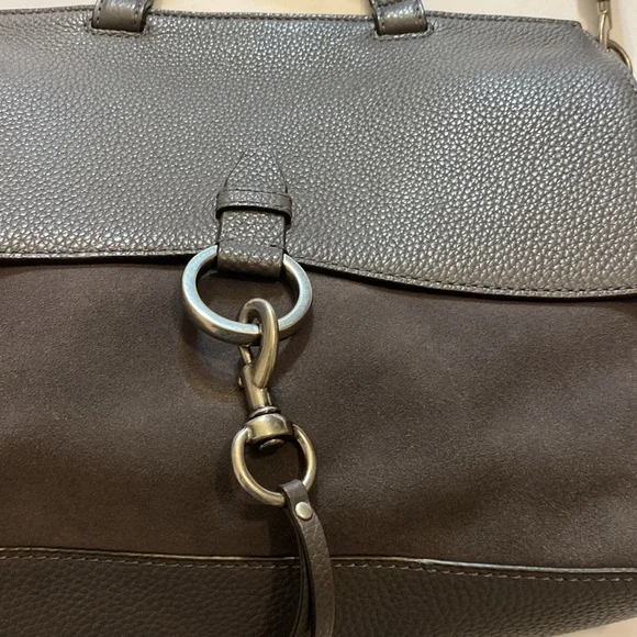 Rebecca Minkoff Medium Kieth Suede and Leather Satchel - Picture 5 of 16